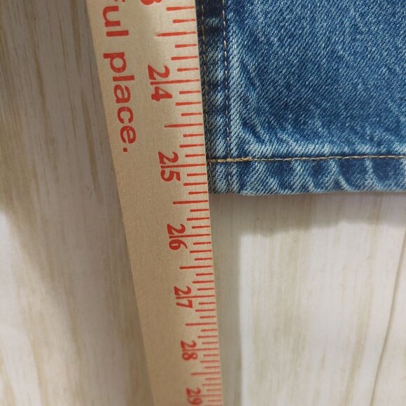 Everlane The Curvy 90s Cheeky Straight Jean High-Rise Organic Cotton 30 Ankle - Picture 8 of 9